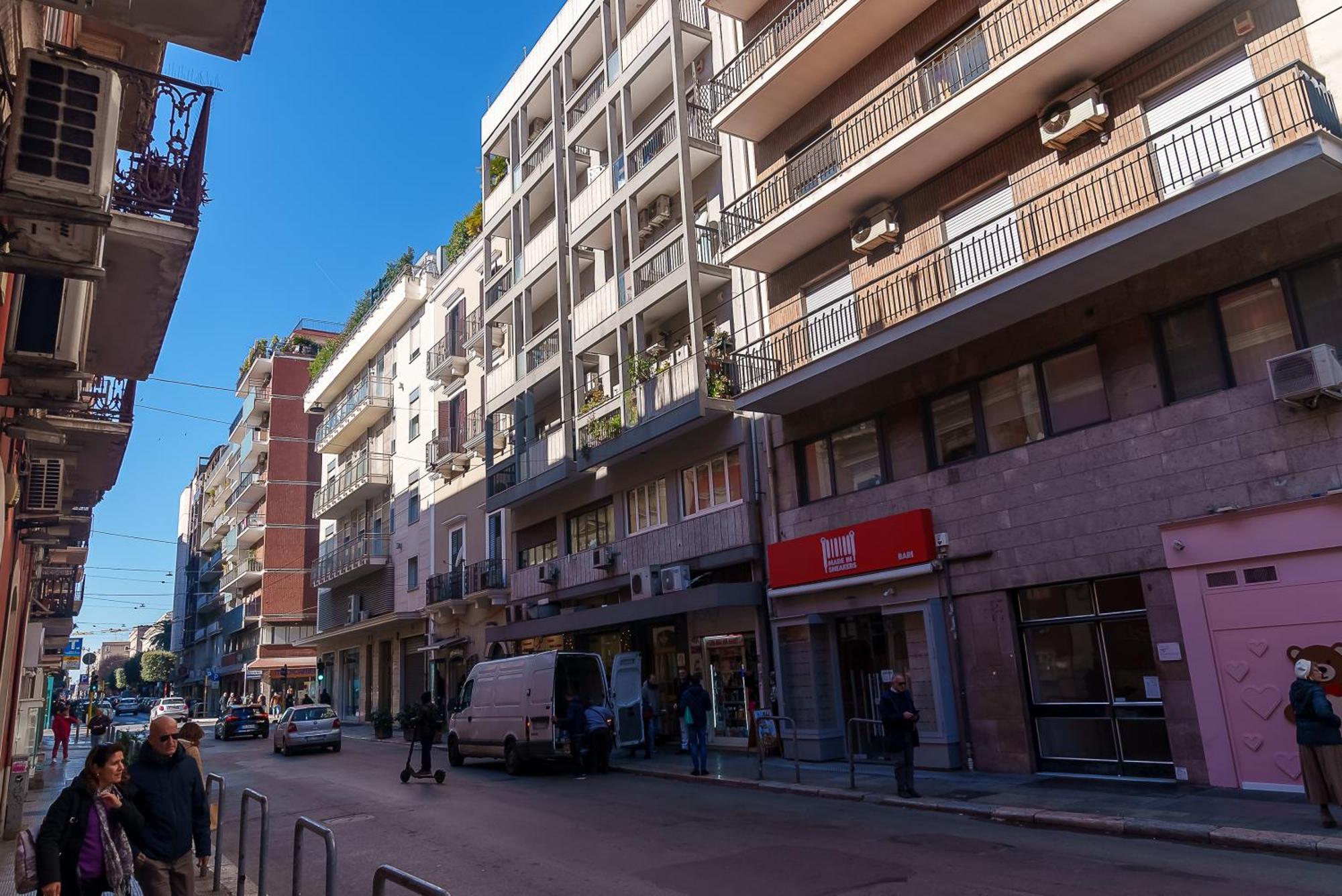 Via Prospero Petroni 9 - Bari Stazione - Hotel Buitenkant foto